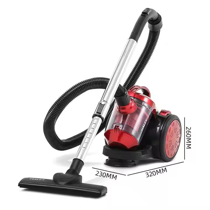 Aspirator fără sac HALEY 20kpa 2.2L,1200W, Aspirator de praf Aspirator puternic cu fir, de calitate, cu ciclon